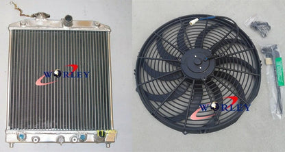 Aluminum Radiator & Fan for Honda Civic (1996–2000)