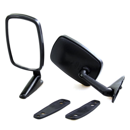 Set of 2 Chrome Door Mirrors for Chevrolet