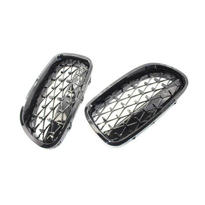Diamond Front Kidney Grille for BMW 5 Series F10 F18 (2010-2017)