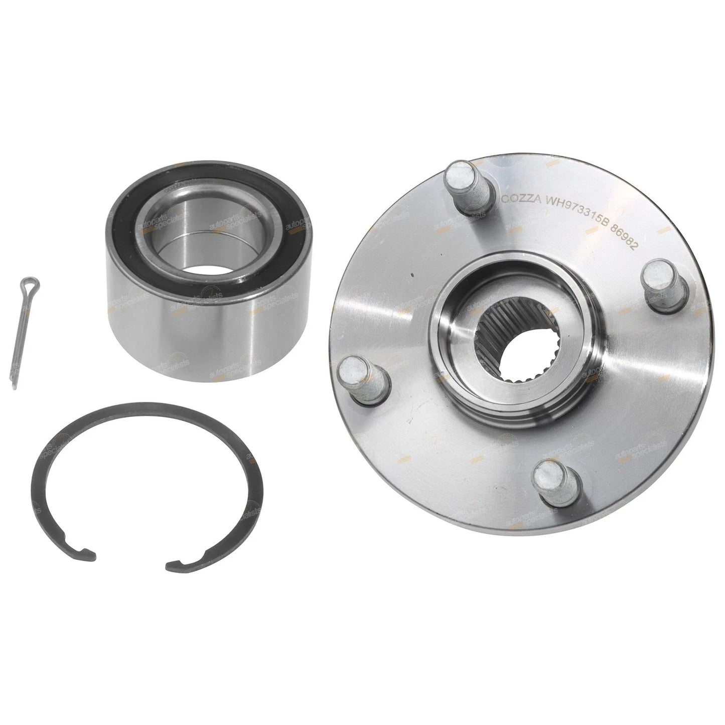 Front Hub & Wheel Bearing Kit for Toyota Corolla ZZE122 (2001–2007)