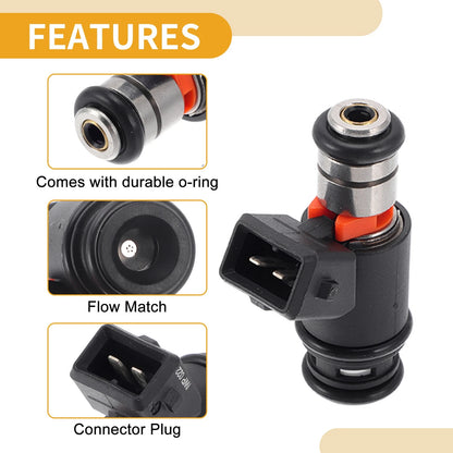 1 Pc Fuel Injector No. 04E906031E for Volkswagen EuroVan (1997–2000) V6 2.8L
