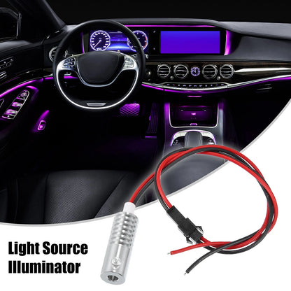 LED Aluminum Light Source Illuminator for Car DIY (12V, 2W)