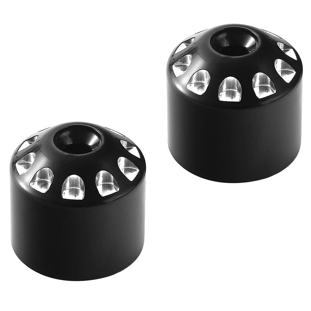 Stainless Steel Handlebar Grips Cap Plug for Can-Am Ryker 600 900 (2019-2024)
