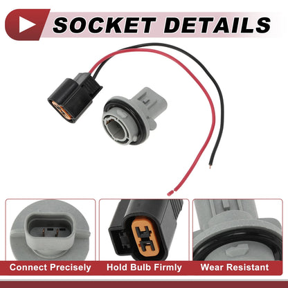 Set of 1 Turn Signal Light Socket Wiring for Hyundai Accent (2003–2005) No. 9216039000