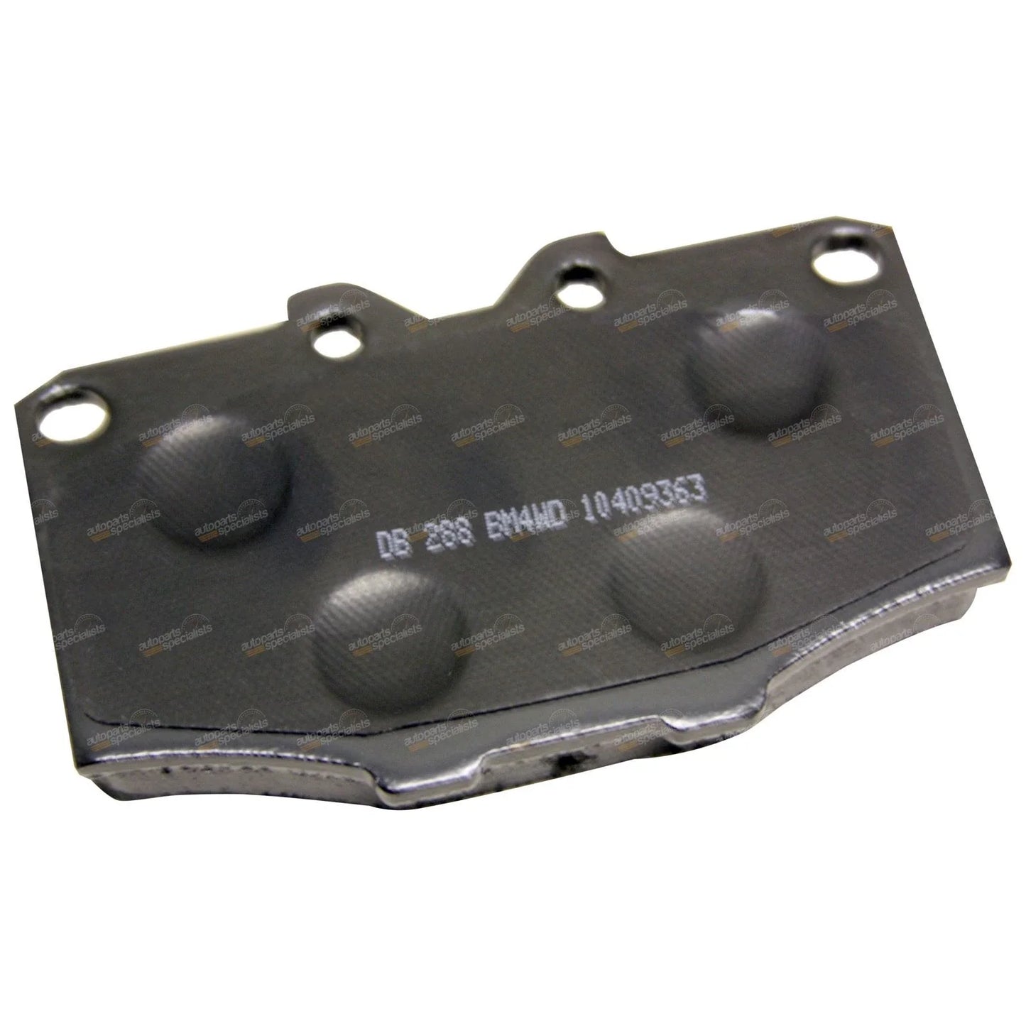 4wd Front Disc Brake Pad Set for Toyota Hilux Surf (1984–1989)