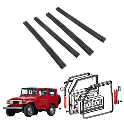 Door Glass Run Lower for Toyota Land Cruiser Pickup J40 BJ41 FJ40 HJ45 (1960–1984)