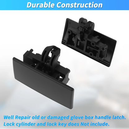 Glove Box Latch for Ford F-150 (2011–2014) BC3Z1506072AB Black Plastic