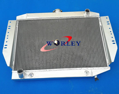 Aluminum Radiator with Fan for Jeep Cherokee/Wagoneer J10 J20 (1972–1988)