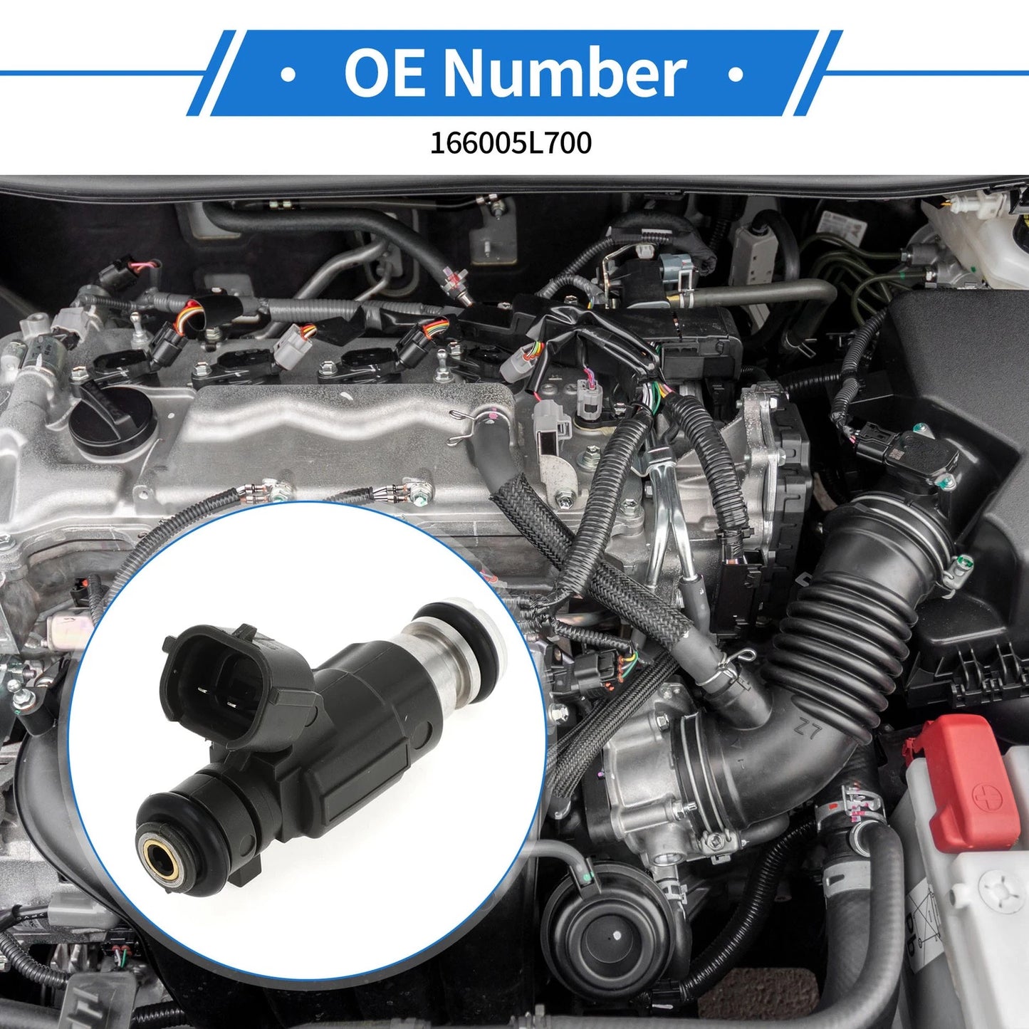 Fuel Injector No. 166005L700 for Nissan Maxima 3.0 (2000–2001)