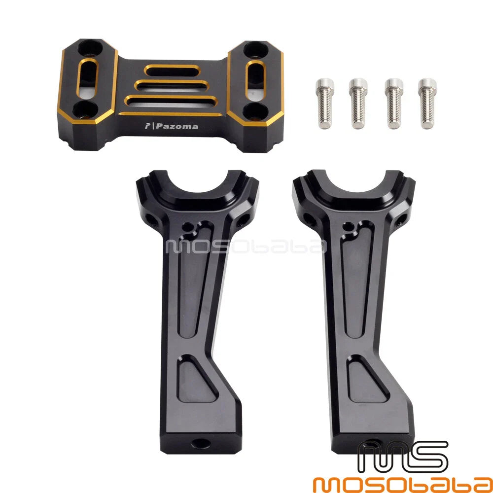 Tall Handlebar Risers w/Top Clamp Cover for Harley Pan America 1250 CVO (2024)