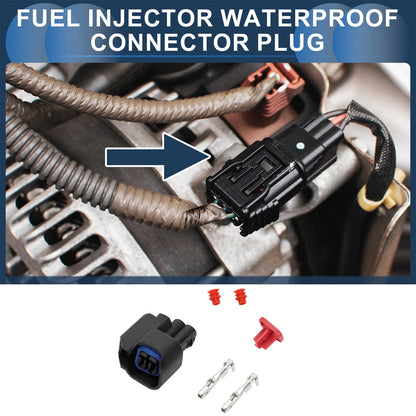 2 Pin Fuel Injector Waterproof Connector Plug for Chevrolet