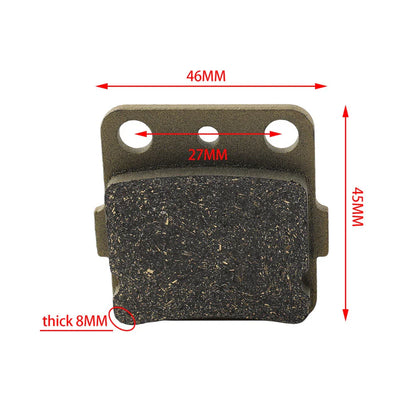 Front Brake Pads for YAMAHA YFM 660 YFZ350 YFM 350 Raptor (2001-2006)