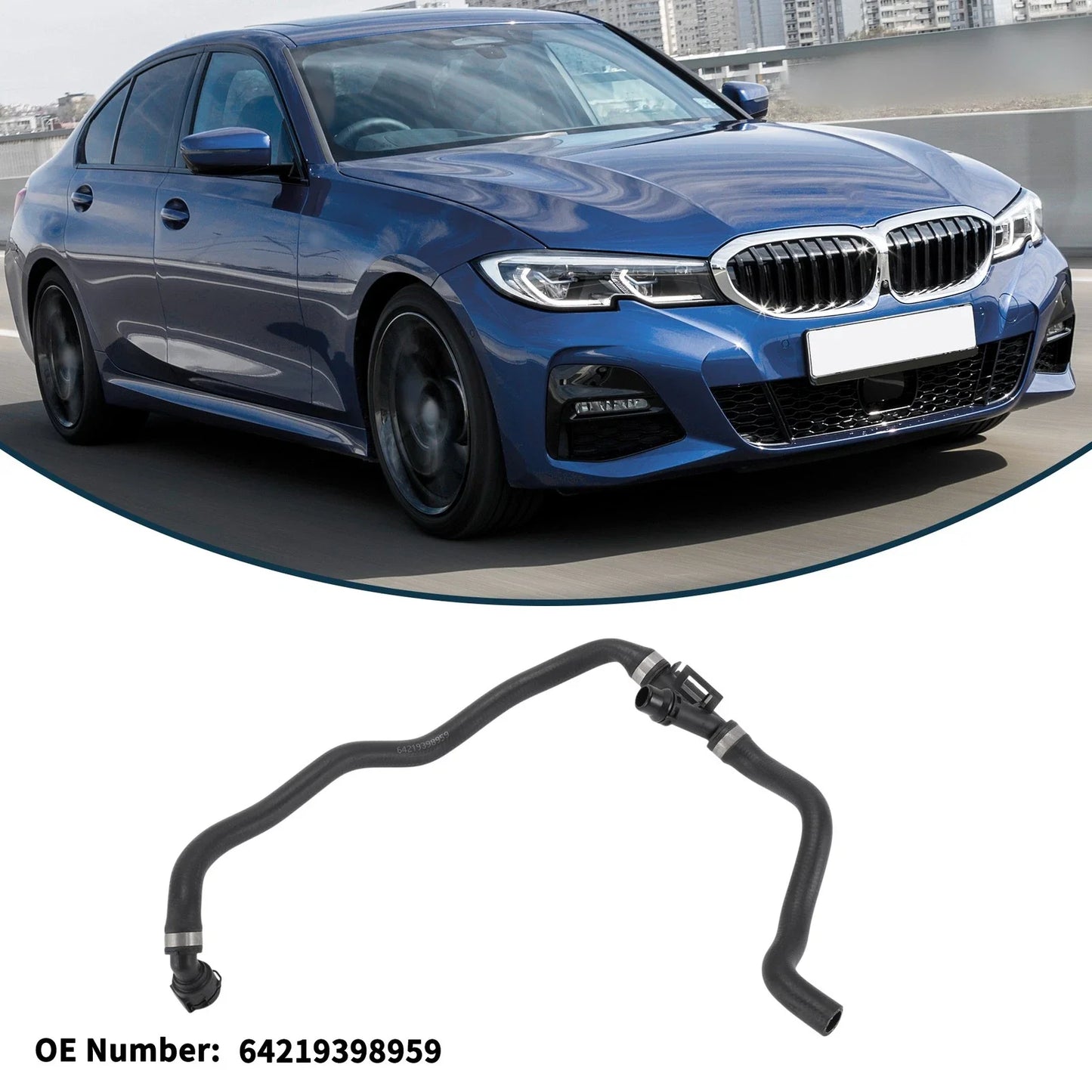 Radiator Hose for BMW 330i Coolant Tube (2018-2019)