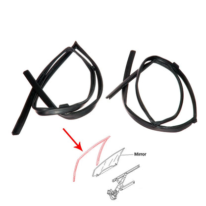 Front Door Glass Run Channel for Nissan Sentra Wagon (1990–1999)