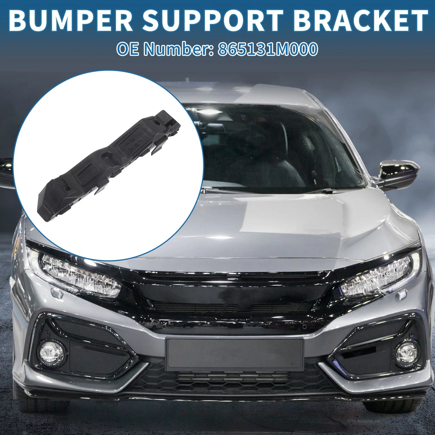 1pc Right Front Bumper Retainer Bracket No. 865142T000 for Kia Optima (2011–2013)