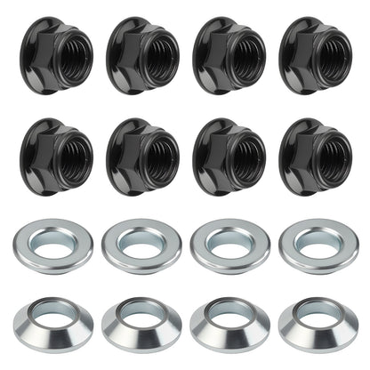 16pcs Lug Nuts for Honda TRX400EX TRX400X TRX450R TRX450ER TRX700XX (2000–2014)