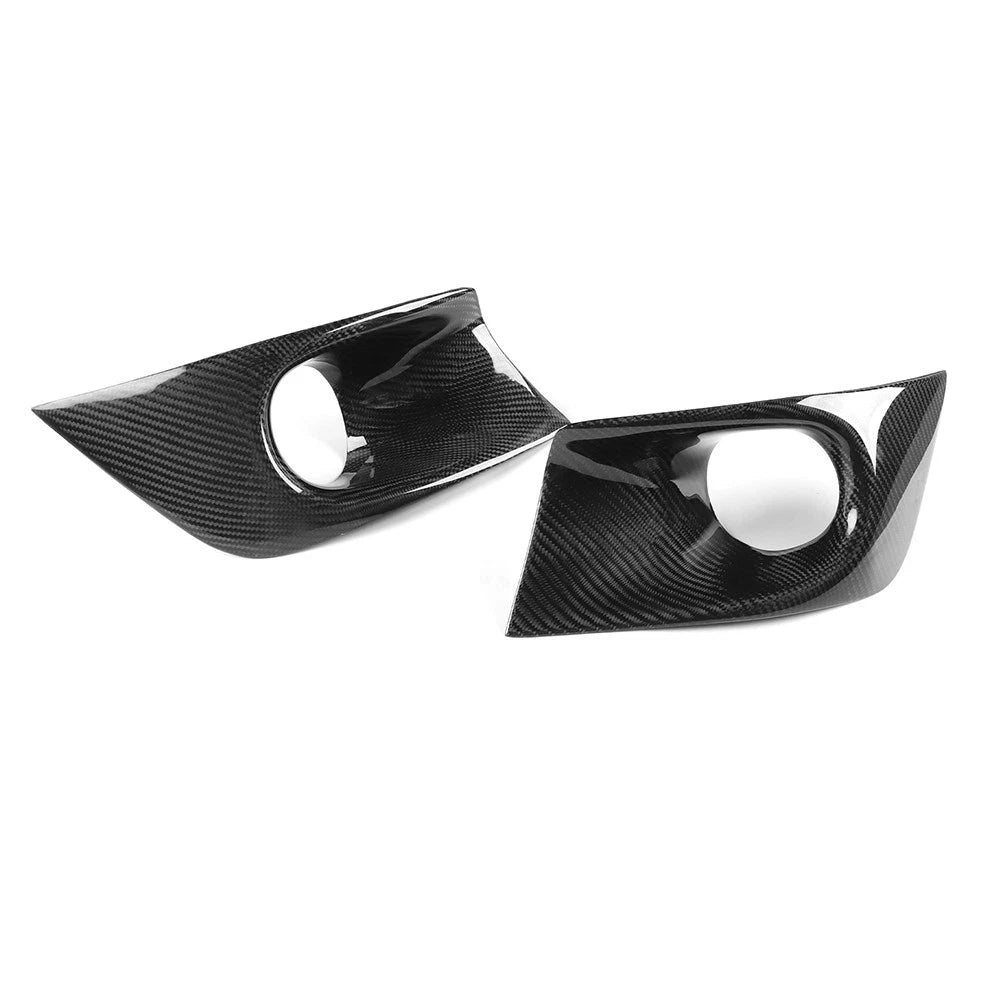 Carbon Fiber Front Fog Light Frame Cover for Subaru Legacy Sedan (2010–2012)
