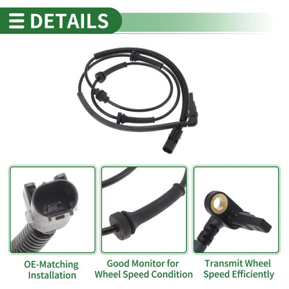 ABS Wheel Speed Sensor No. 51987029 for Jeep Renegade (2015–2020)