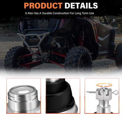 2X Front Upper Ball Joints for Honda Talon 1000R 1000X (2019–2024)