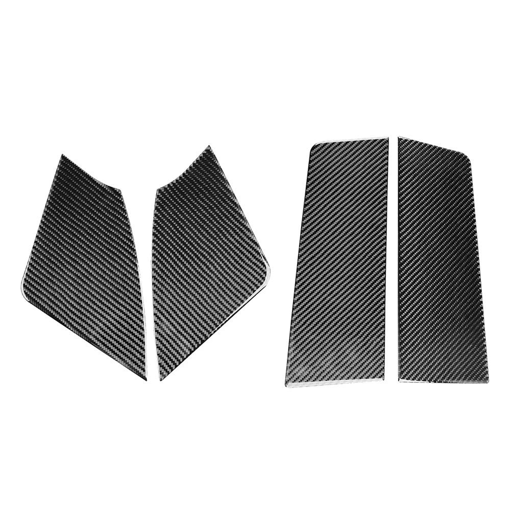 Carbon Fiber Door Panel Cover Trim for Subaru WRX STI (2015–2021)