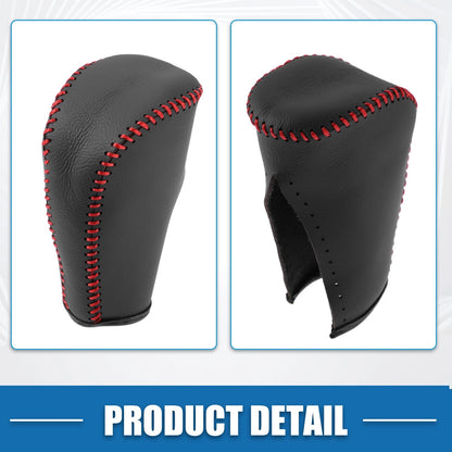 Gear Shifting Knob Cover for Hyundai IX35 (2010–2015) Black Red