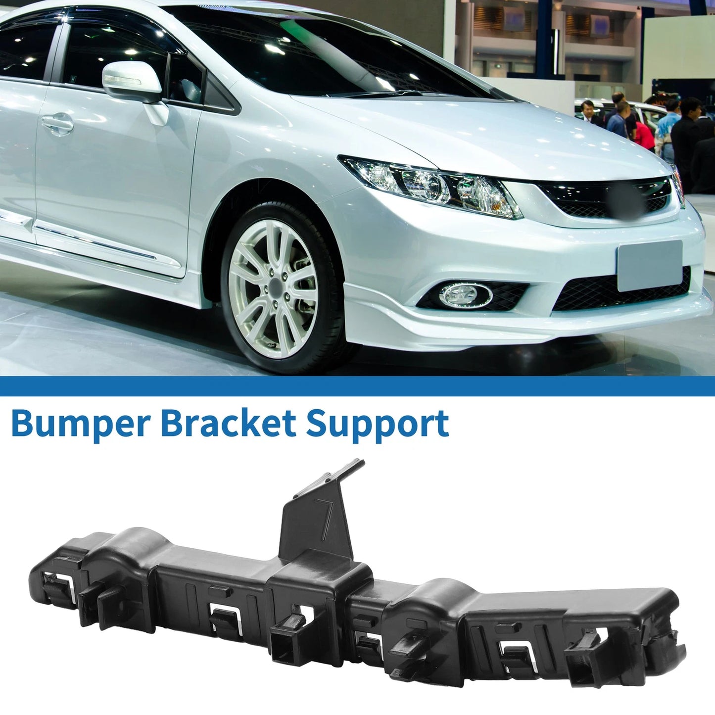 1pc Left Front Bumper Retainer Bracket No. 62223DF30A for Nissan Rogue Sport (2017–2021)