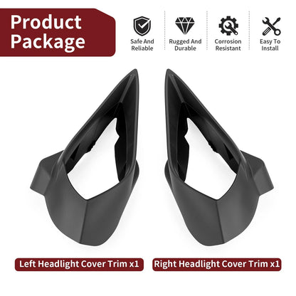 HEADLIGHT COVERS 2x for Yamaha YFZ 450 450R (2004–2024)