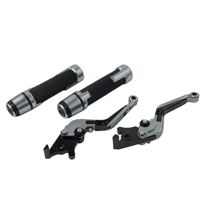 Titan Extendable Brake Clutch Levers Grip Set for Yamaha TMAX 530 560 (2012-2023)