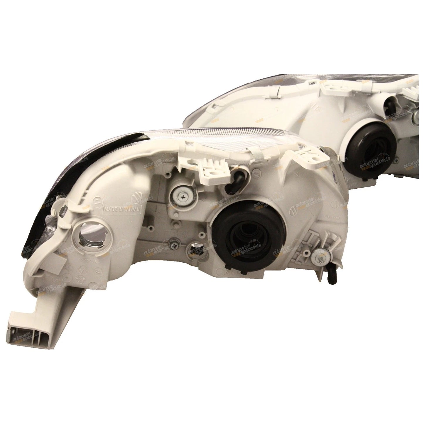 Headlights Pair for Honda Civic EK Series 2 (1999–2000)