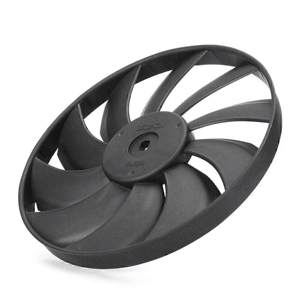Black Engine Radiator Cooling Fan Blade for Kawasaki Ninja ZX6R ZX10R
