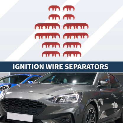 12pcs Spark Plug Wire Separators for Ford Chevy (Fits Various Models)