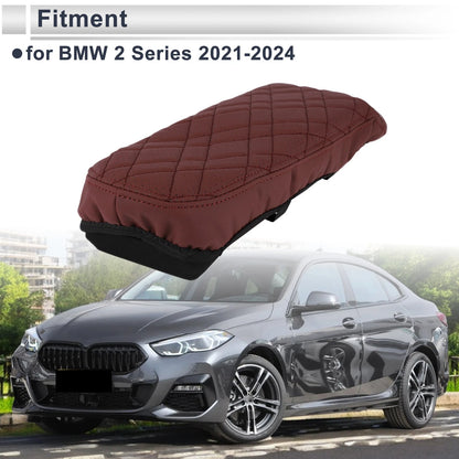 Center Console Cover for BMW 2 Series (2021–2024) Wine Red