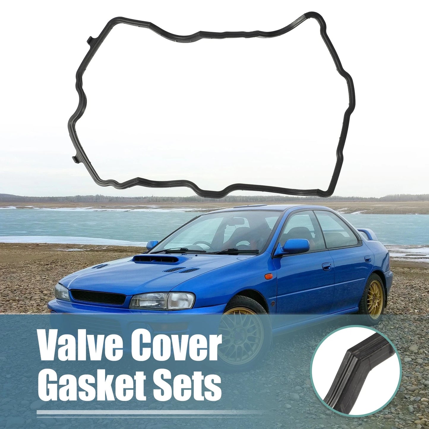 Valve Cover Gasket 13270-AA240 for Subaru Crosstrek (2013–2023) Rubber Black