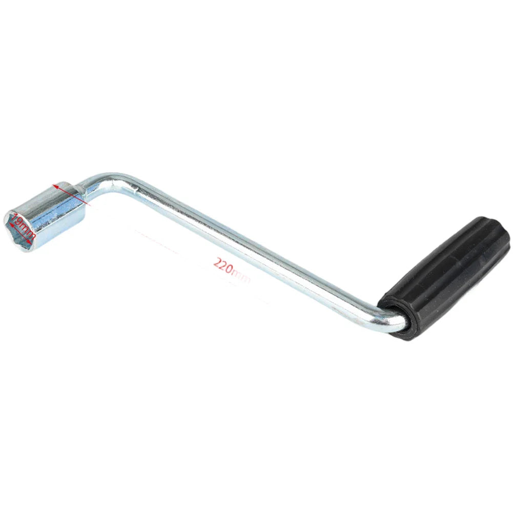 Trailer RV Jack / 19mm Socket / Manual Crank Handle for RV