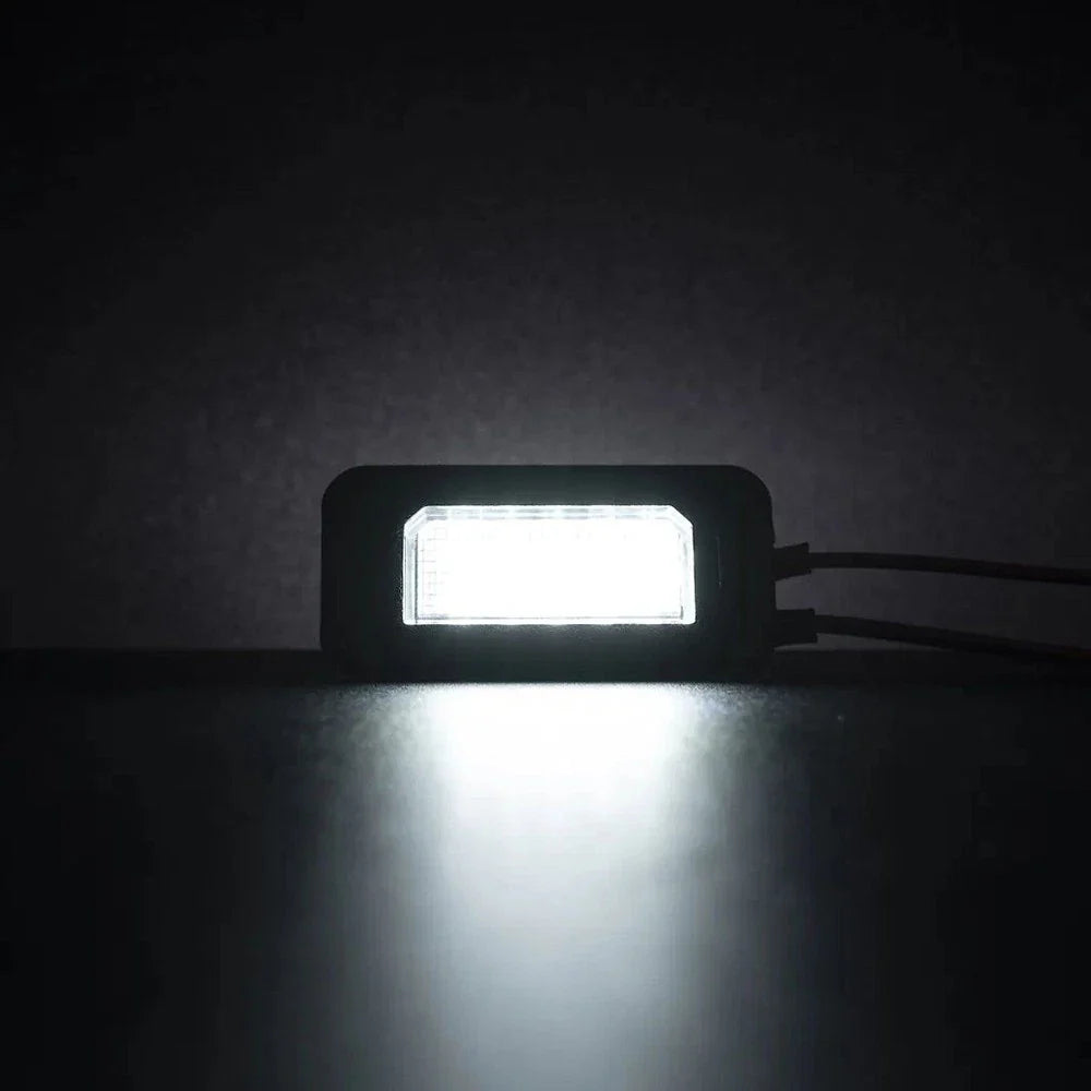 License Plate Lamp 6000K White LED for Alfa Romeo Giulia Stelvio (2017–2022)