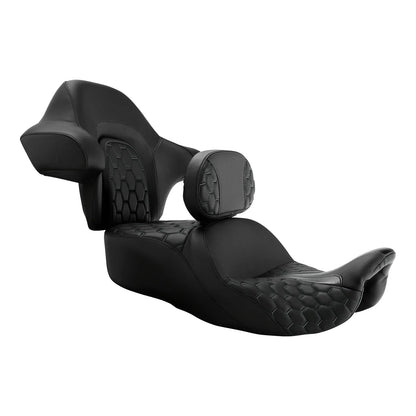 Seat Cushion Backrest for Harley Electra Glide FLHT (2014-2023)