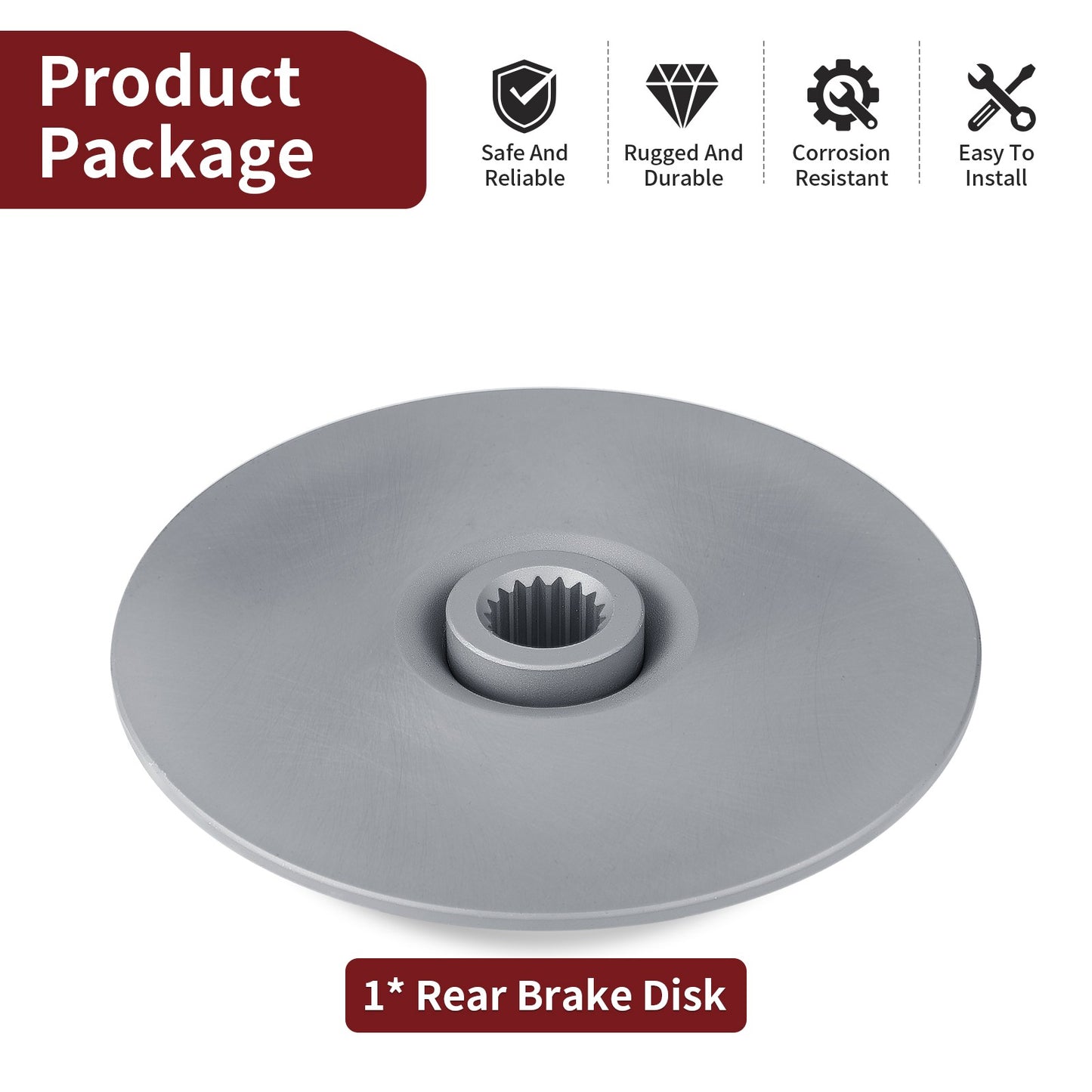 Rear Brake Disk Rotor for Polaris Trail Blazer 250 (1990–1993)