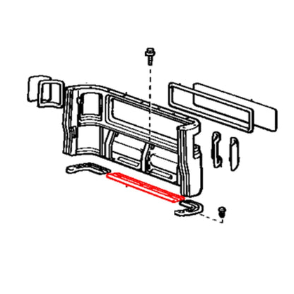 Weatherstrip for Toyota Land Cruiser BJ45 HJ47 (1975–1984)