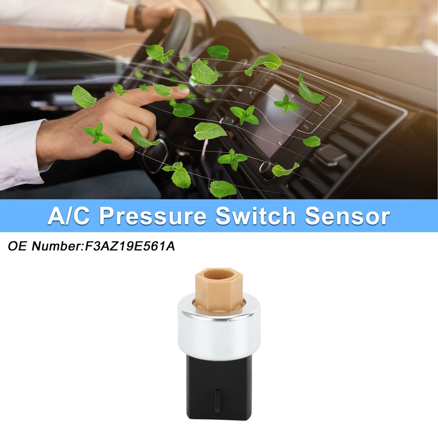 A/C Pressure Switch Sensor for Ford Mustang (1994–2004)