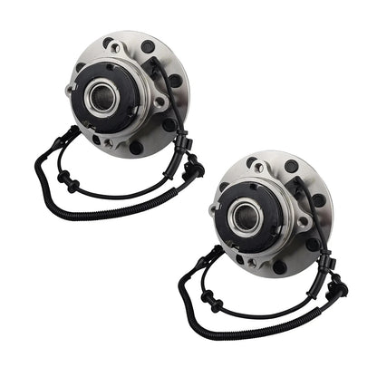 2X Front Wheel Bearing Hub for Ford F250 F350 F450 4WD (2005–2016)