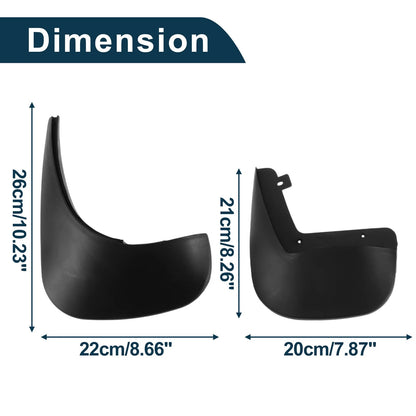 Set of 4 Mud Flaps Splash Guards for VW Passat B5 B5.5 Wagon (1997–2005)