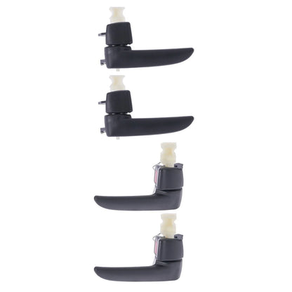 Door Handle Inner 4x for Mazda 3 (2003-2009)