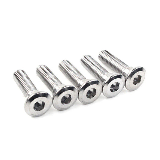 5 x M8x30mm Steel Bolts Hex Socket Disc Brake Rotor Screws Fasteners