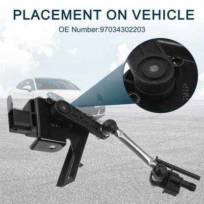 Front Right Ride Height Level Sensor for Porsche Panamera (2010–2016) No.97034302203