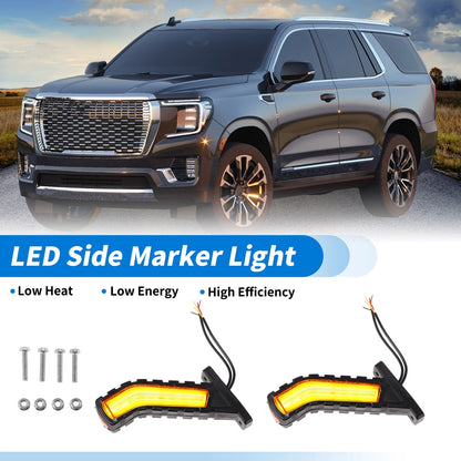 2X LED Side Fender Marker Light