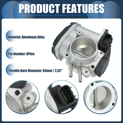 Throttle Body Actuator for Hyundai Santa Fe 2.7L V6 (2007-2009)
