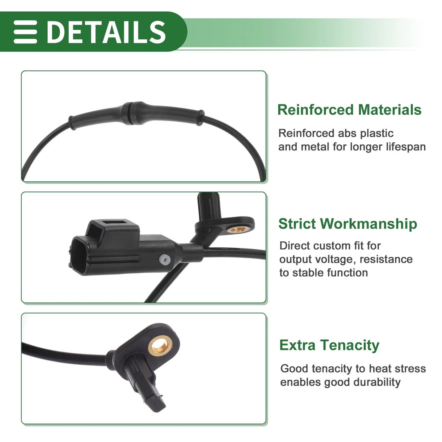 ABS Wheel Speed Sensor No.C2P15770 for Jaguar XFR (2009–2015)