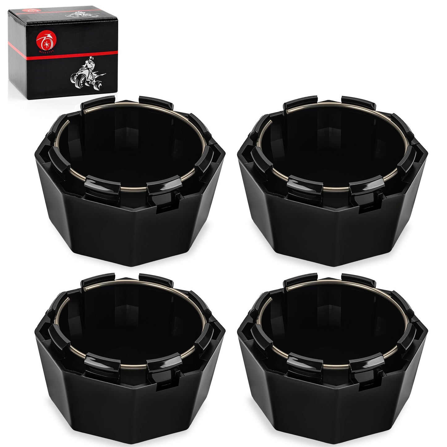 Set of 4 Hub Caps for Polaris Sportsman 570 (2015–2025)