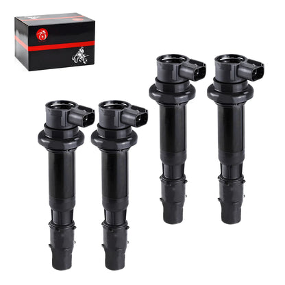 Ignition Coil 4 x for Kawasaki NINJA ZX-6R ZX600 ZZR600 (2005–2008)