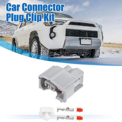 Set of 2 Fuel Injector Connector Adapter Plug Kit for Toyota (No.9098011875)